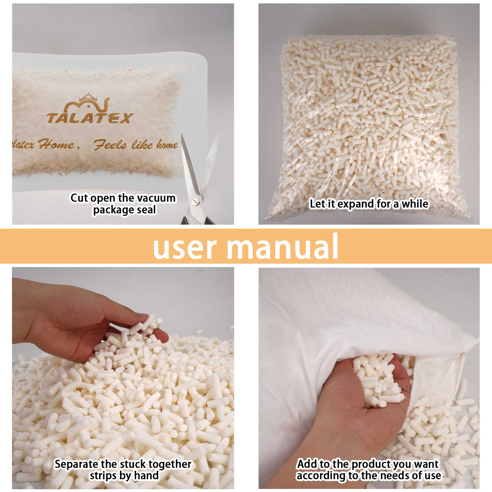 Adjustable Latex Extra Fill Usage Guidelines