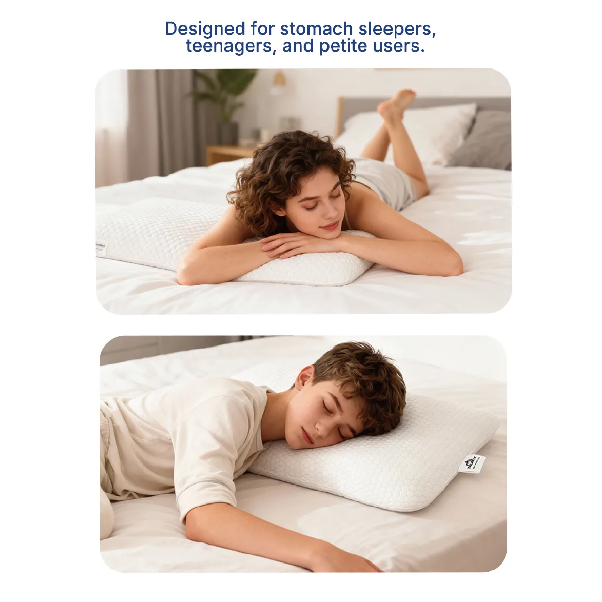 Flat Latex Pillow (Low profile)