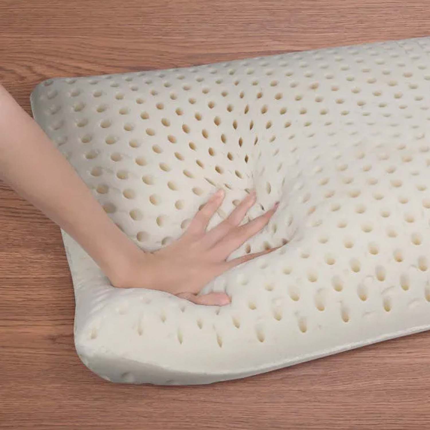 Premium Latex Pillow - Open Cell Structure Grid