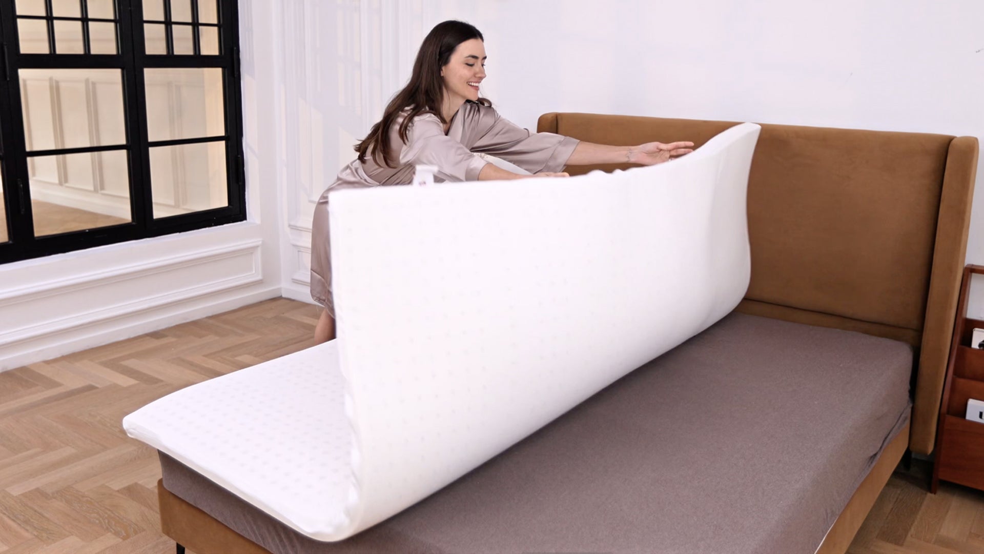 Premium Latex Topper Back image