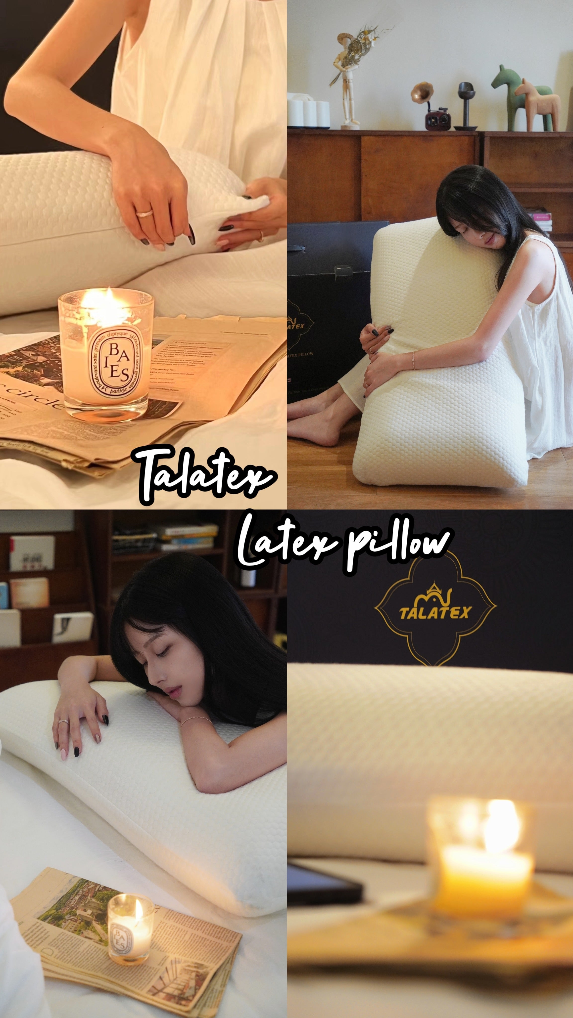 video - Premium Latex Pillow