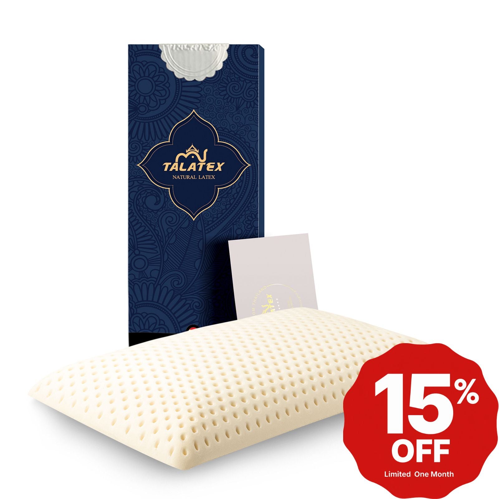 Limited Offer - Flat Latex Pillow (Low profile）- King