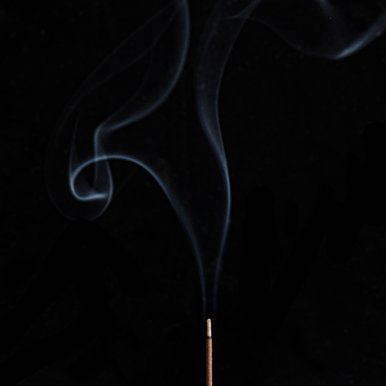 Burning incense sticks