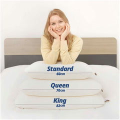 Premium Latex Pillow Product size display