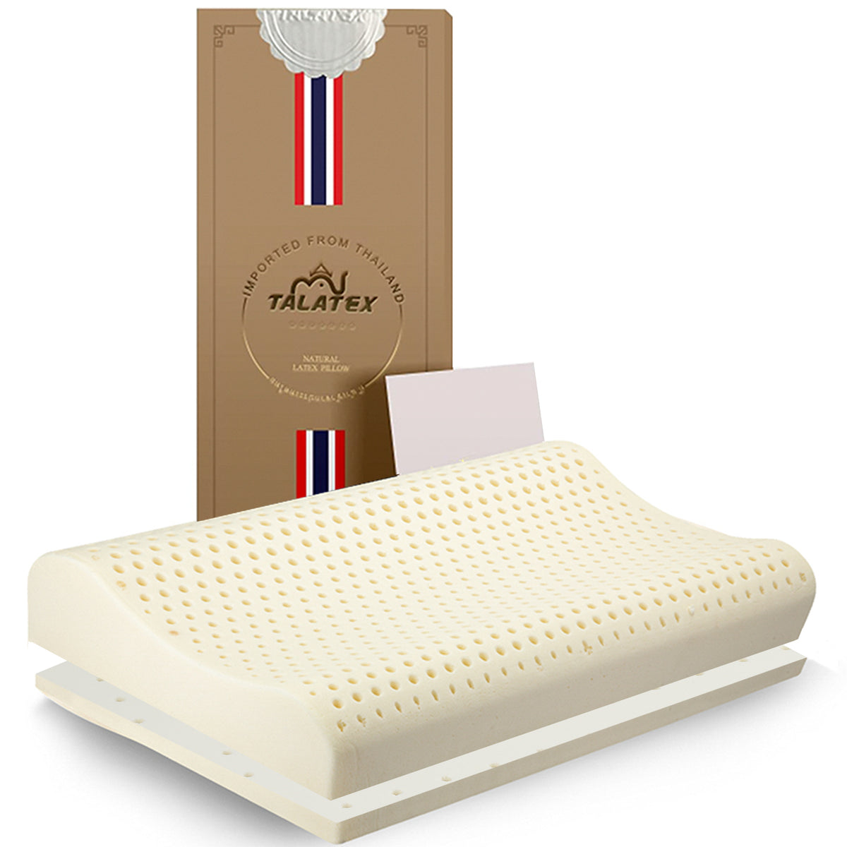Contour Latex Pillow | With Adjustable Pad