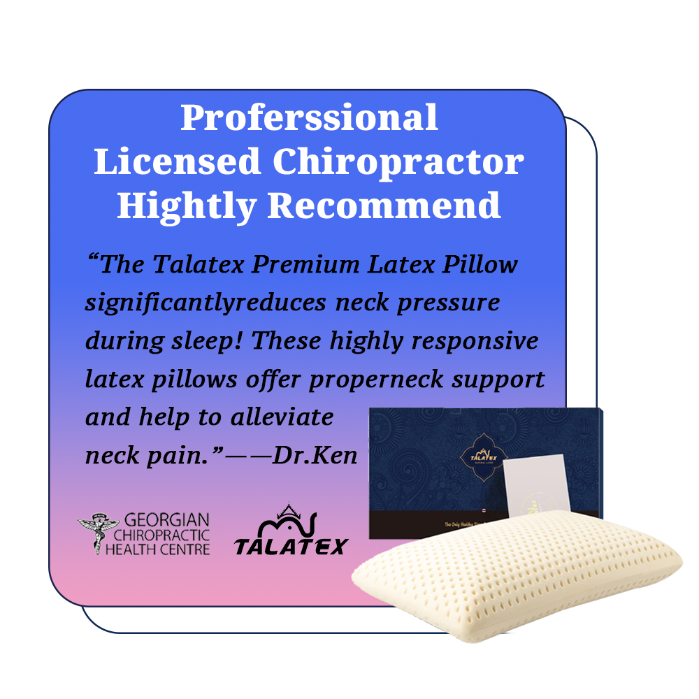 Talatex premium latex pillow hotel comfort at home