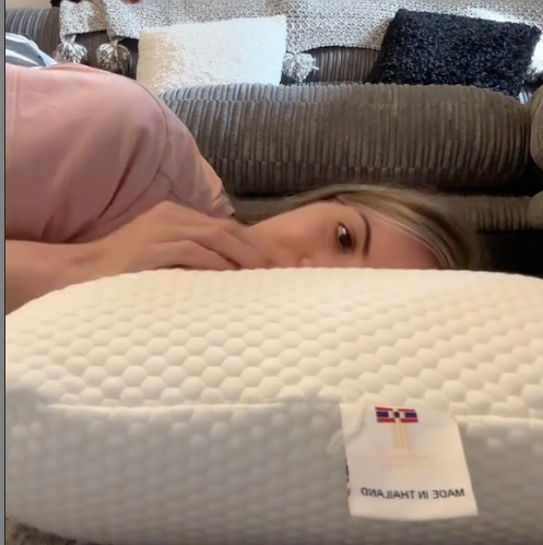 Talatex premium pillow customer
